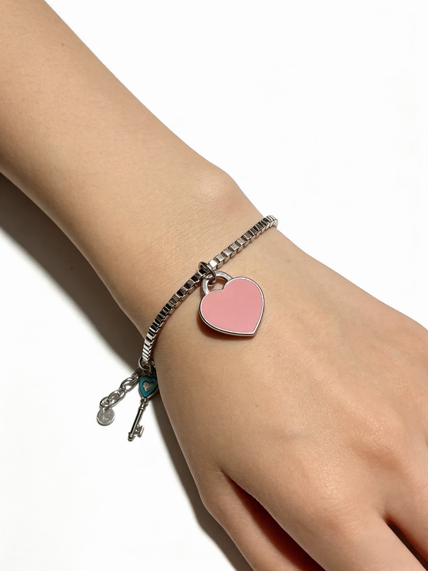 Tiffany & Co. Heart Charm Bracelet